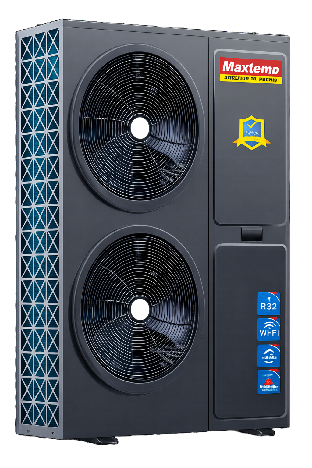 Bomba de Calor Maxtemp Full Inverter  Max 156 IT3 – modelo com 2 ventiladores, 46 kW